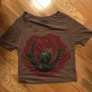 Journey Band Crop Top